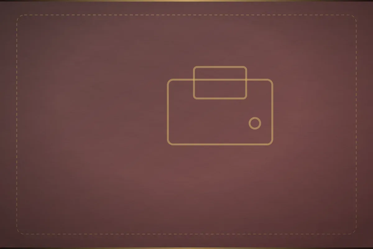 Minimal deri kartlığın dikiş ve kenar işçiliği
